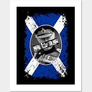 Not My King Scotland T-Shirt Posters and Art